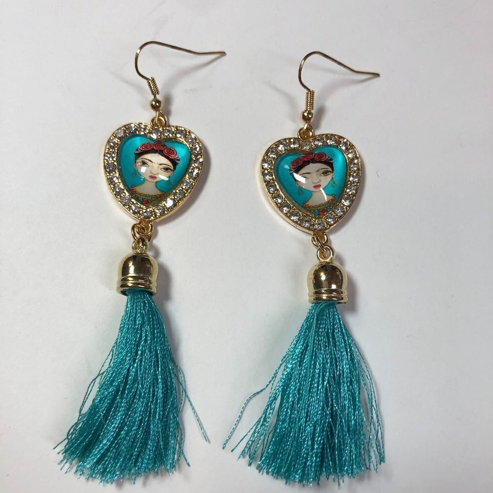 𝅺FRIDA Tassel Earrings